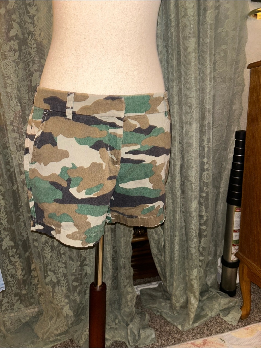 J. Crew Women's Camo Bermuda Shorts